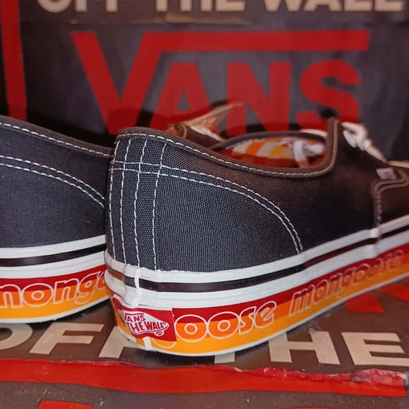 VANS Men's 5.5/Women's 7 Authentic 44 DX Our Legends Mongoose Black/Orange - Picture 2 of 12